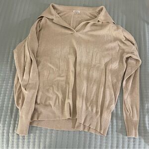Vila Milano Women’s Long Sleeve Collared Sweater